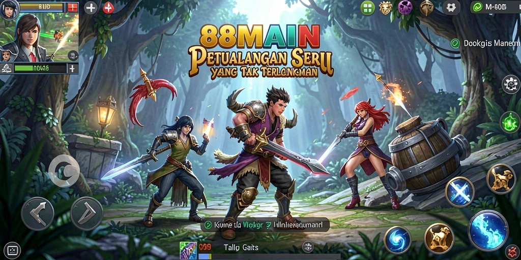 Tampilan gameplay seru dari 88MAIN yang memikat.