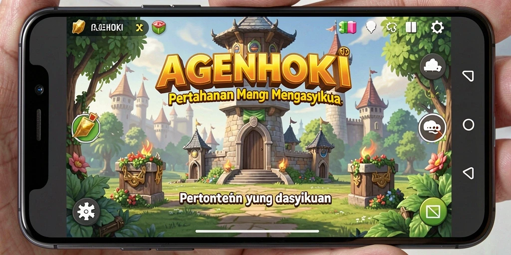 Menampilkan momen epik dalam pertahanan menara AGENHOKI.