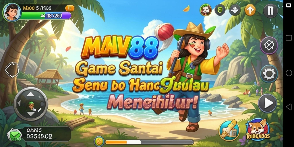 Tampilan menarik dari gameplay AMAVI88 yang seru dan santai.