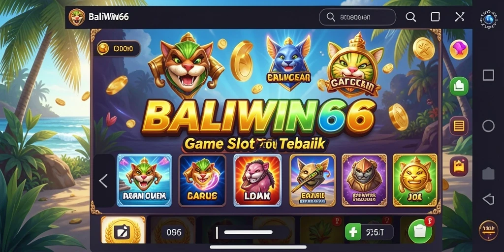 Screenshot gameplay BALIWIN66 menampilkan keseruan permainan Slot.