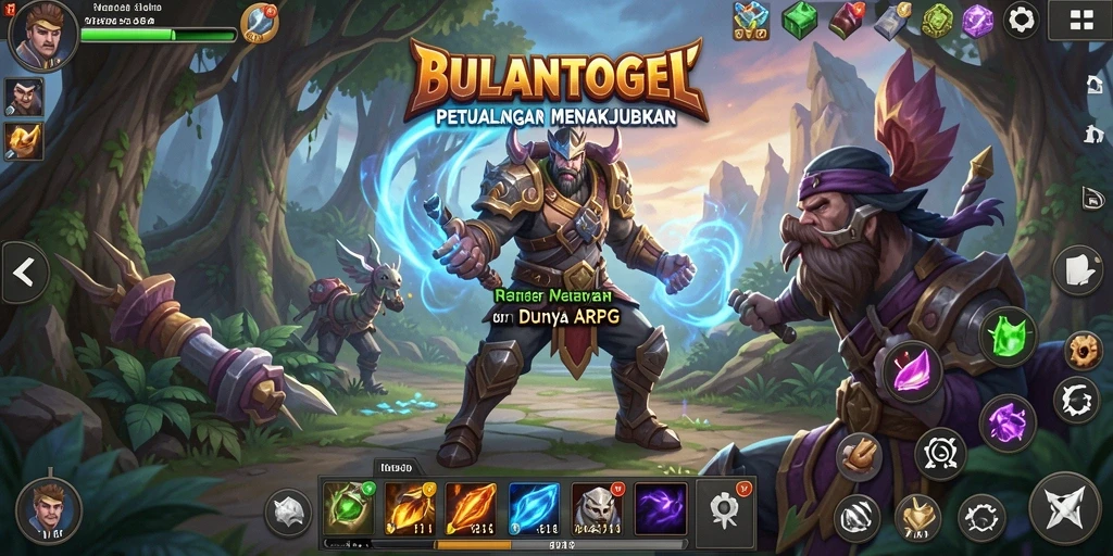 Gameplay BULANTOGEL yang memukau dan penuh aksi dalam dunia ARPG.