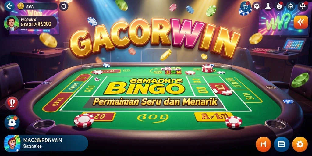 Tampilan gameplay Bingo yang seru dan mengasyikkan di GACORWIN.