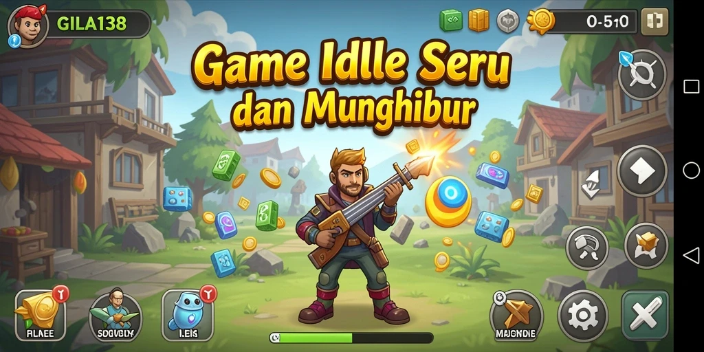Gameplay menarik dalam GILA138, nikmati kemudahan bermain Idle.