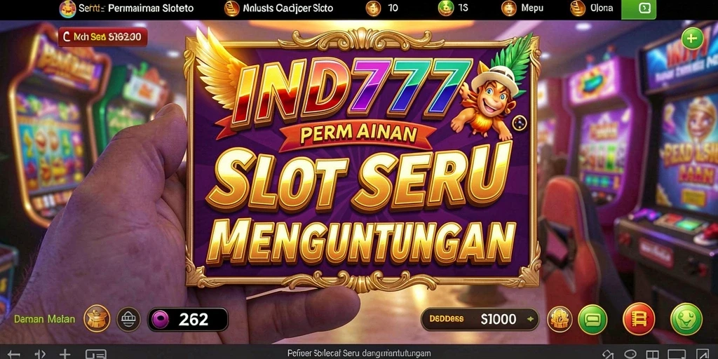 Gameplay seru dan menegangkan dalam IND777, penuh kesempatan menang.