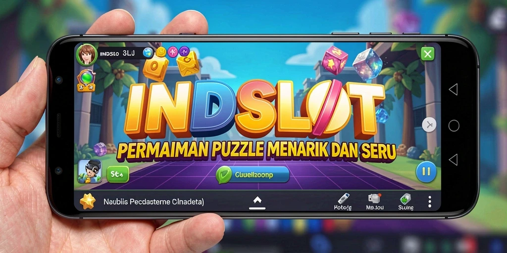 Tampilan utama gameplay INDSLOT yang menarik dan menantang.