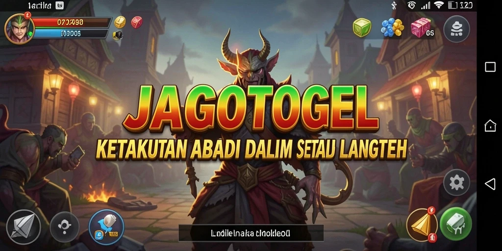 Tampilan gameplay JAGOTOGEL yang menakutkan dan menyeramkan.