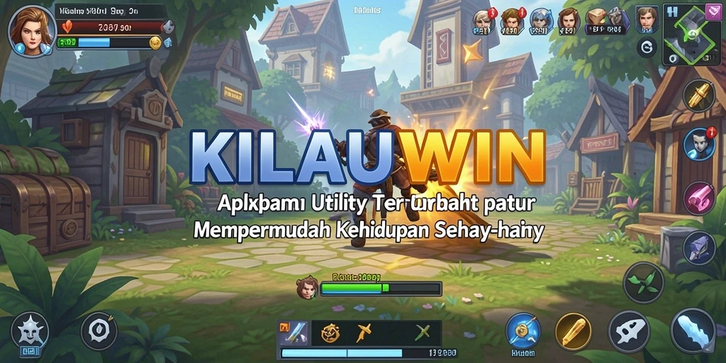 Tampilan utama KILAUWIN dengan fitur pengingat yang sederhana dan informatif.