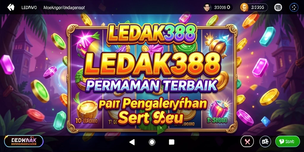 Tampilan gameplay Slot yang menarik dan dinamis di LEDAK388.