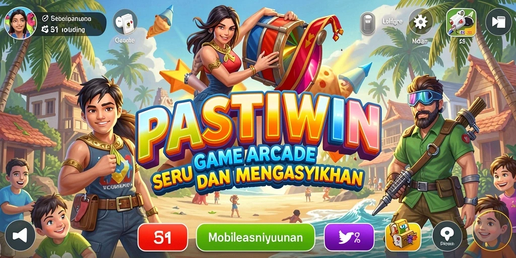 Gameplay seru dalam PASTIWIN yang mengasyikkan.