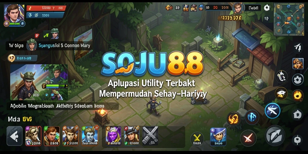 Tampilan antarmuka utama SOJU88 yang user-friendly dan fitur canggih.